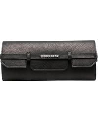 DSquared² - Logo-Appliqué Clutch Bag - Lyst