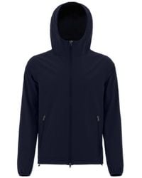 Herno - Zipped Hooded Jersey Jacket - Lyst