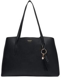 Guess - Logo-Letter Shoulder Bag - Lyst