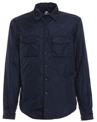 Aspesi - Shirt-Inspired Nylon Jacket - Lyst