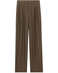 Saint Laurent - Button-Fastening Trousers - Lyst