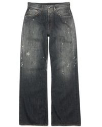 Acne Studios - Loose-Fit Distressed Jeans - Lyst