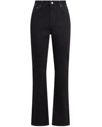 TOTEME - High Rise Slim Cotton Denim Jeans - Lyst