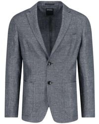 ZEGNA - Long-Sleeved Suit Jacket - Lyst