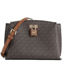 Michael Kors - Logo-Print Cross Body Bag - Lyst