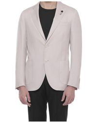 Lardini - Single-Breasted Blazer - Lyst