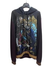 Dolce & Gabbana - Drawstring Hooded Hoodie - Lyst