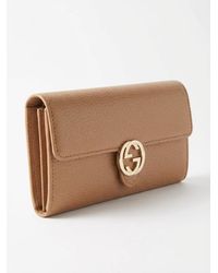 Gucci - Double G Long Wallet - Lyst