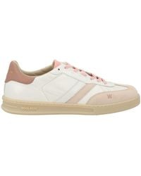 Woolrich - Panelled Low-Top Sneakers - Lyst