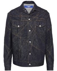 Junya Watanabe - Button-Down Long-Sleeved Denim Jacket - Lyst