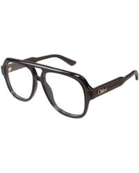 Chloé - Chloé Eyewear Navigator Frame Glasses - Lyst
