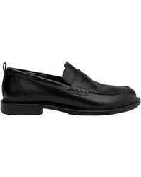 Ami Paris - Ami Logo Embossed Slip-On Loafers - Lyst