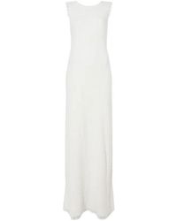 Proenza Schouler - Open-Back Bouclé Maxi Dress - Lyst