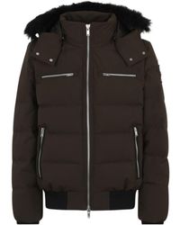 Moose Knuckles - Long-Sleeved Down Jacket - Lyst