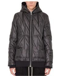 Rick Owens - Gimp Quilted Zipped Hooded Jacket - Lyst