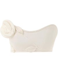 Zimmermann - Matchmaker Rose Cropped Bra - Lyst
