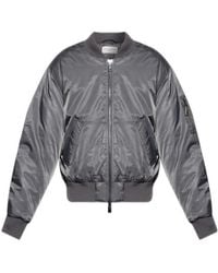 Officine Generale - Padded Zip-Up Bomber Jacket - Lyst