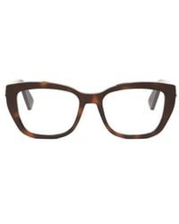 BVLGARI - Bulgari Square Frame Glasses - Lyst