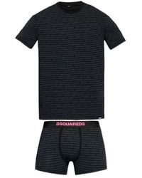 DSquared² - Short-Sleeved T-Shirt, Boxer Briefs Set - Lyst