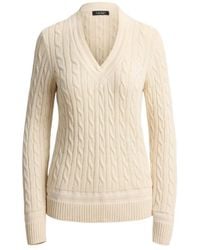 Ralph Lauren - Lauren Meren V-Neck Jumper - Lyst