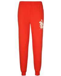 Stella McCartney - Elasticated Waistband Tapered Track Pants - Lyst