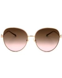 Elie Saab - Round Frame Sunglasses - Lyst