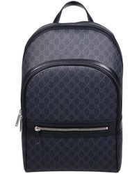 Gucci - Monogram Zip Pocket Backpack - Lyst