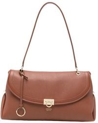 Ferragamo - Flap Shoulder Bag - Lyst