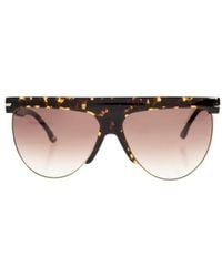 Victoria Beckham - Aviator Shield Sunglasses - Lyst