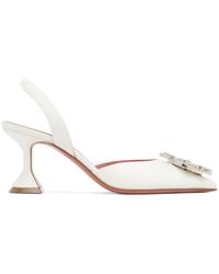 AMINA MUADDI - Begum Sling 70 Pointed-Toe High-Heeled Sandals - Lyst