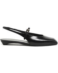 Prada - Open-Heeled Ballet Shoes - Lyst