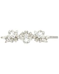 Simone Rocha - Heart-Shaped Flower Hair Clip - Lyst