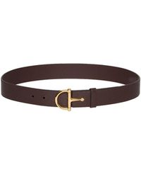 Gucci - Belt With Half-Horsebit Buckle - Lyst
