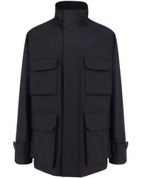 Dior - Silk And Cotton Sahariana Jacket - Lyst