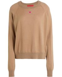 MAX&Co. - Long Sleeve Crew Neck Sweater - Lyst