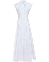 Sportmax - Maxi Dress Cotton - Lyst