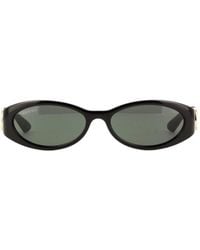 Gucci - Eyewear Oval-Frame Sunglasses - Lyst