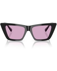 Jimmy Choo - Eyewear Cat-Eye Frame Sunglasses - Lyst