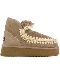 Mou - Mini Eskimo Platform Boots - Lyst