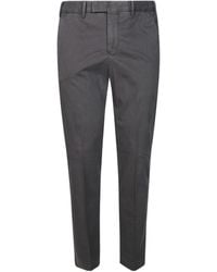 PT01 - Pt Torino Logo Patch Tapered Trousers - Lyst