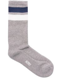 Autry - Stripe-Detail Socks - Lyst