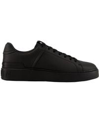 Balmain - B-Court Lace-Up Sneakers - Lyst