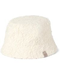 Brunello Cucinelli - Logo-patch Bucket Hat - Lyst