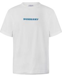 Burberry - Printed T-Shirt - Lyst