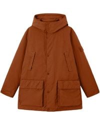 Stone Island - Short Down Parka With Anti-Drop - Lyst