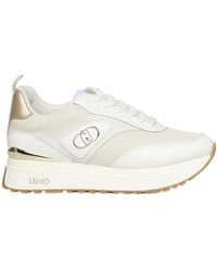 Liu Jo - Platform Logo Low-Top Sneakers - Lyst