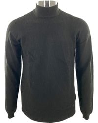 Armani Collezioni - High-Neck Long-Sleeved Sweater - Lyst