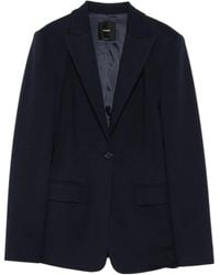 Pinko - Single Breasted Tailored Blazer - Lyst