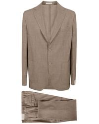 Eleventy - Single-Breasted Suit Jacket And Trousers Two-Piece Set - Lyst