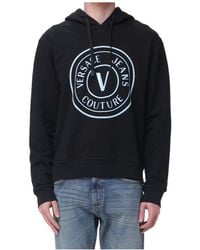 Versace Jeans Couture - Couture Logo Print Hoodie - Lyst